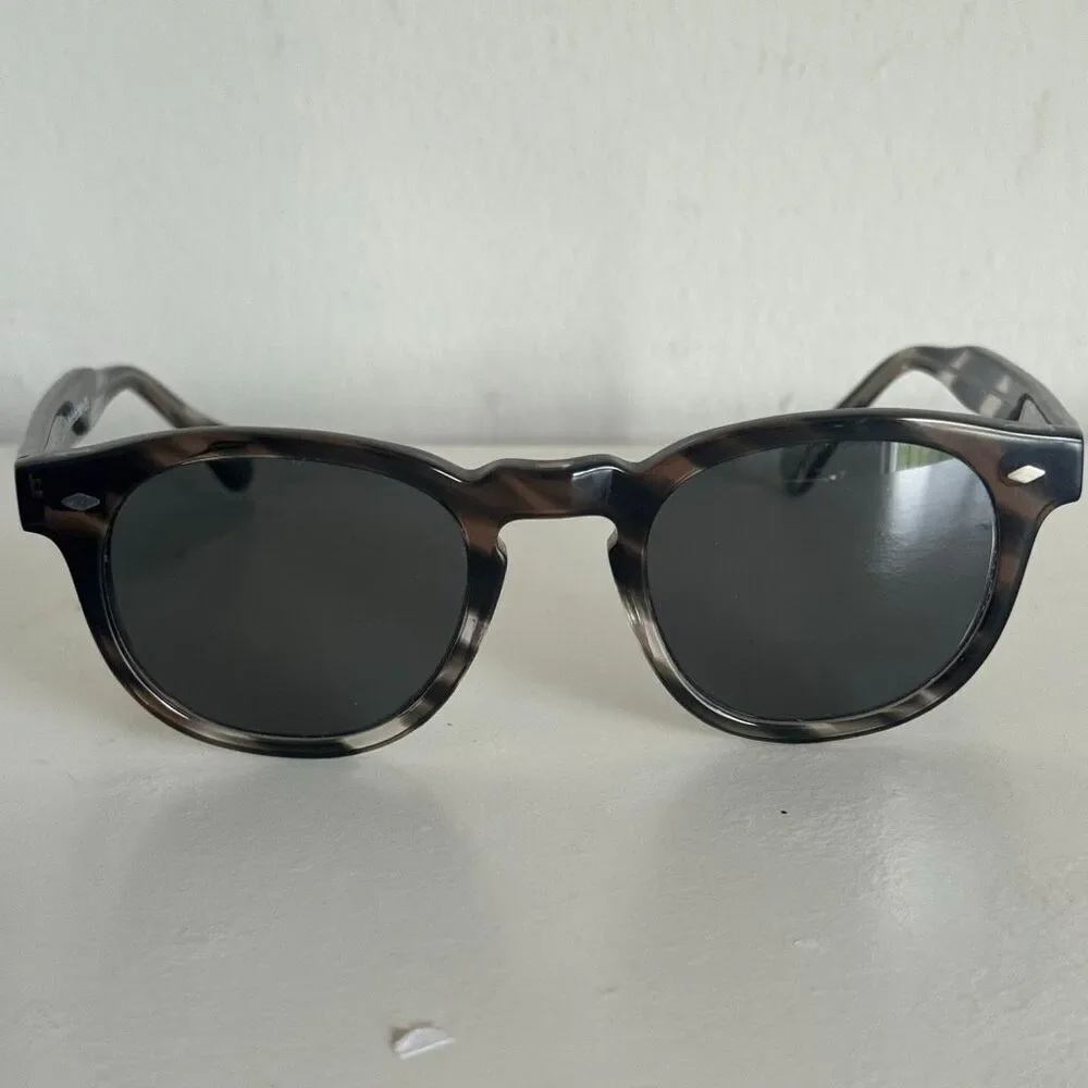 SEE Eyewear Made In Italy Johnny Depp Style Tortoise Shell Sunglasses